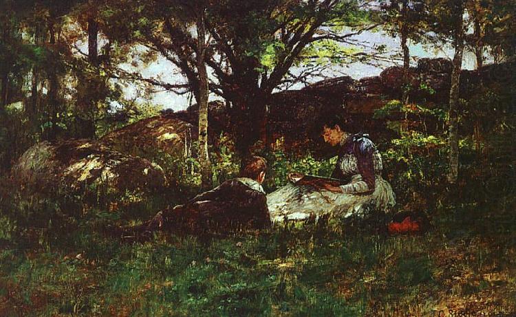 Theodore Clement Steele A June Idyll china oil painting image